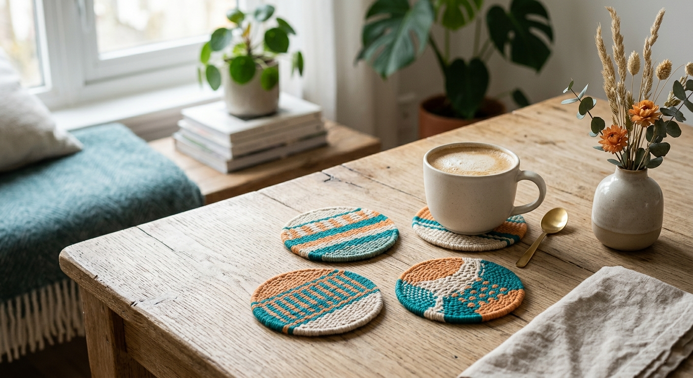 Nordic Knot Coaster Set