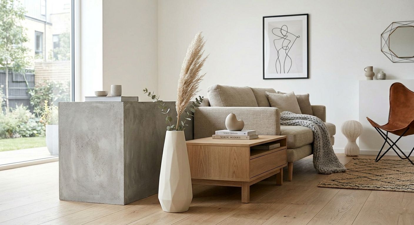Nordic Arch Floor Vase