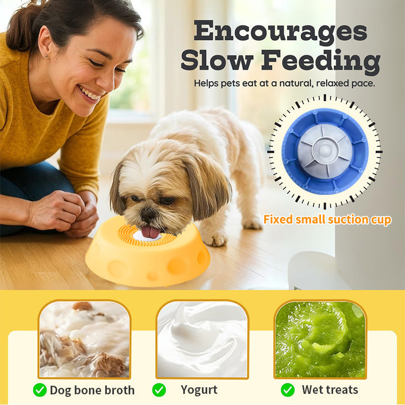 PawPace 2-in-1 Dog Rolling Ball Slow Feeder