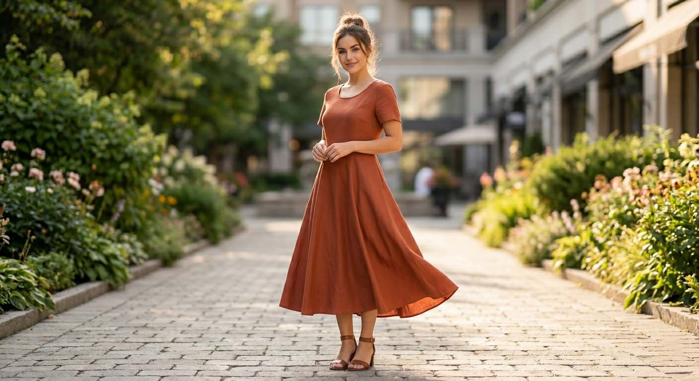 LunaGrace A-Line Dress
