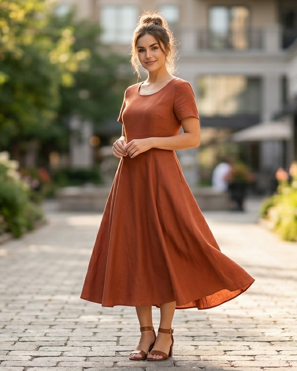 LunaGrace A-Line Dress